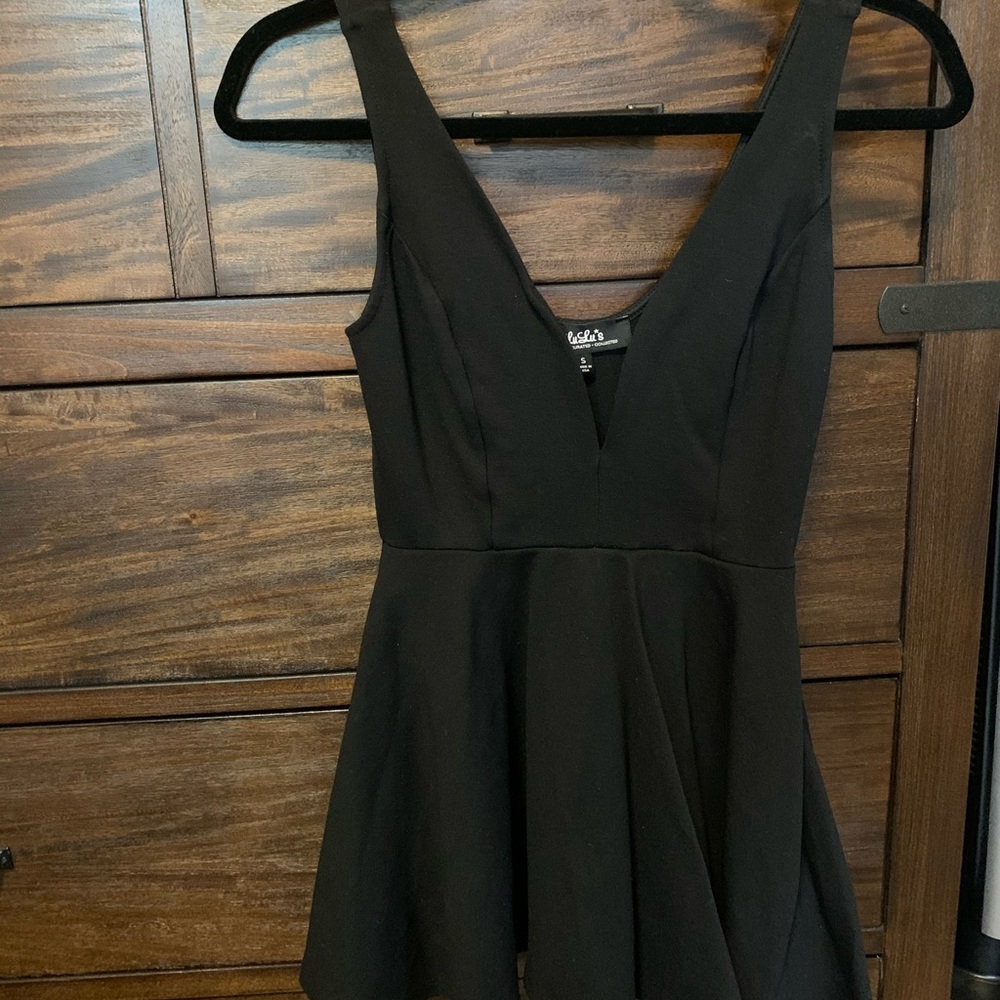 Dress with shorts under